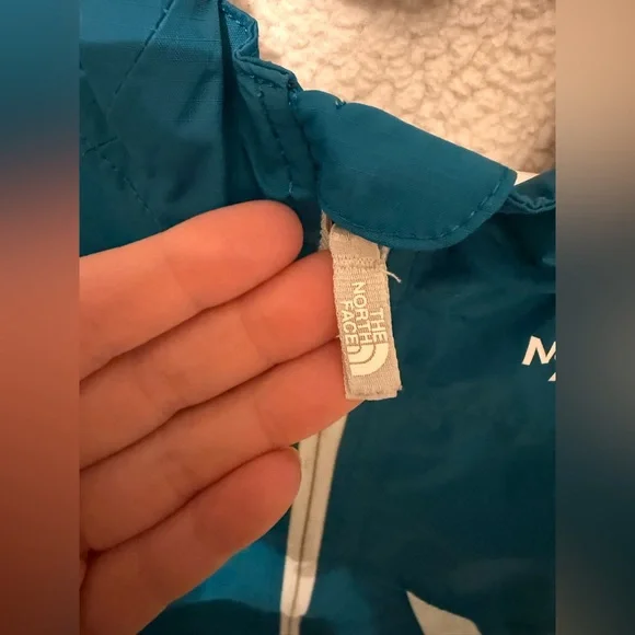 The North Face Girls Warm Storm Rain Jacket Deep Lagoon XXS (5) - Picture 5 of 9